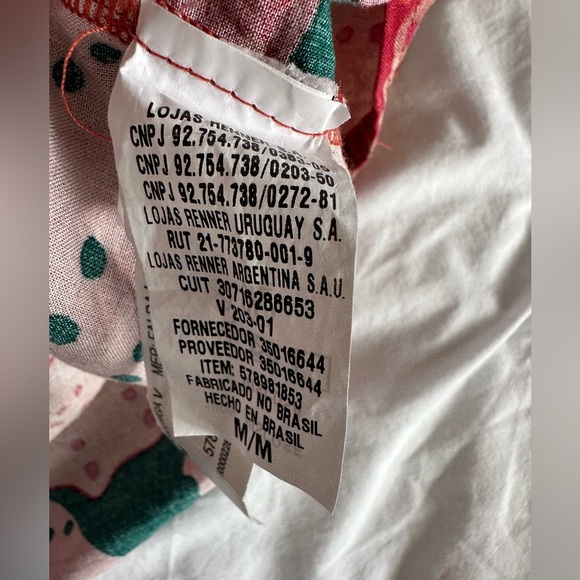 Bossa Nossa Seashell Print Cover Up Skirt Size Medium - Picture 7 of 9